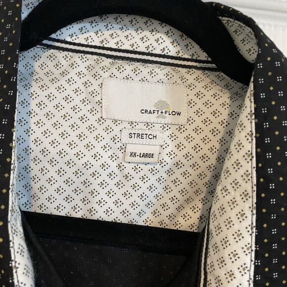 Craft+Flow Mens Shirt XXL  Urban Modern Office-evening Weekend Ready Effortless - Picture 4 of 11